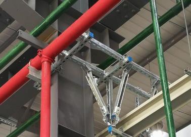 莆田市该抗震支架的整体式支吊架结构协调性好